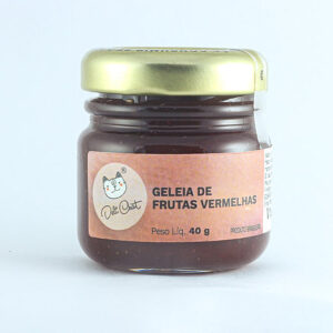 Geleia Miniatura Frutas Vermelhas 40g - Delichat - Imagem 1