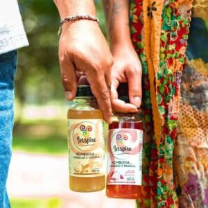 Kombucha de Morango e baunilha 300ml - Inspire - Imagem 4
